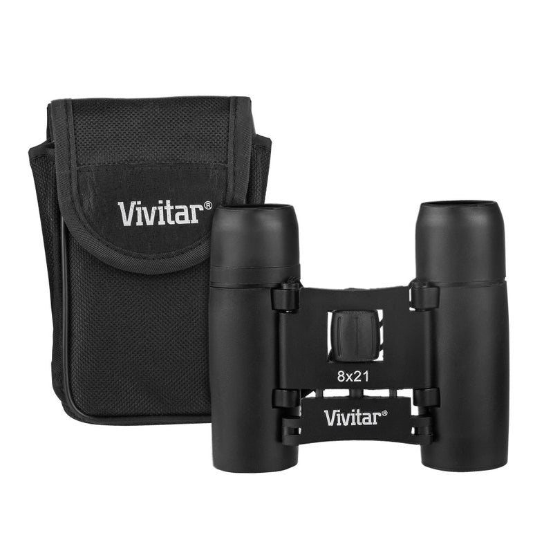 8x21 Compact Rubberized Binoculars with UV Lenses