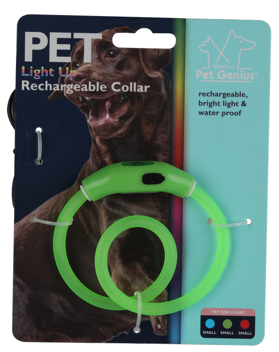 Light Up Rechargeable Collar
