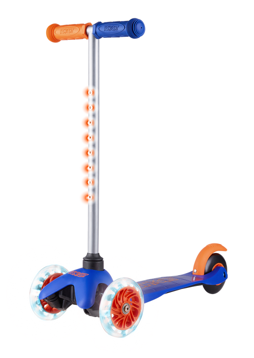 Ignight 3 Wheel Scooter Blue and Orange