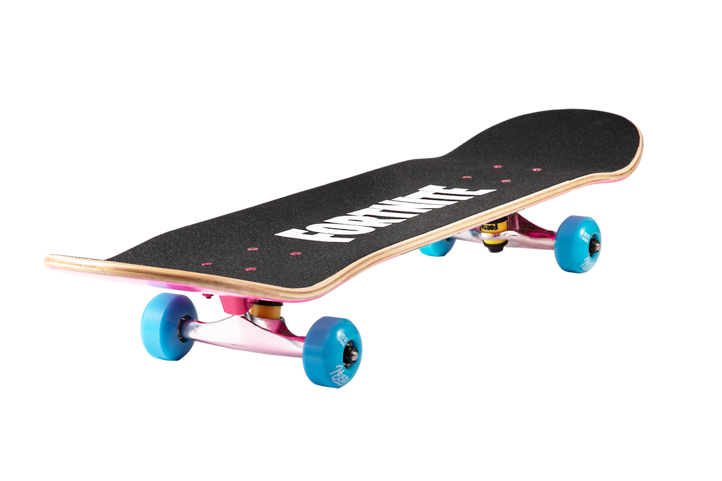 Fortnite 31" Skateboard Metallic with Aluminum Trucks —