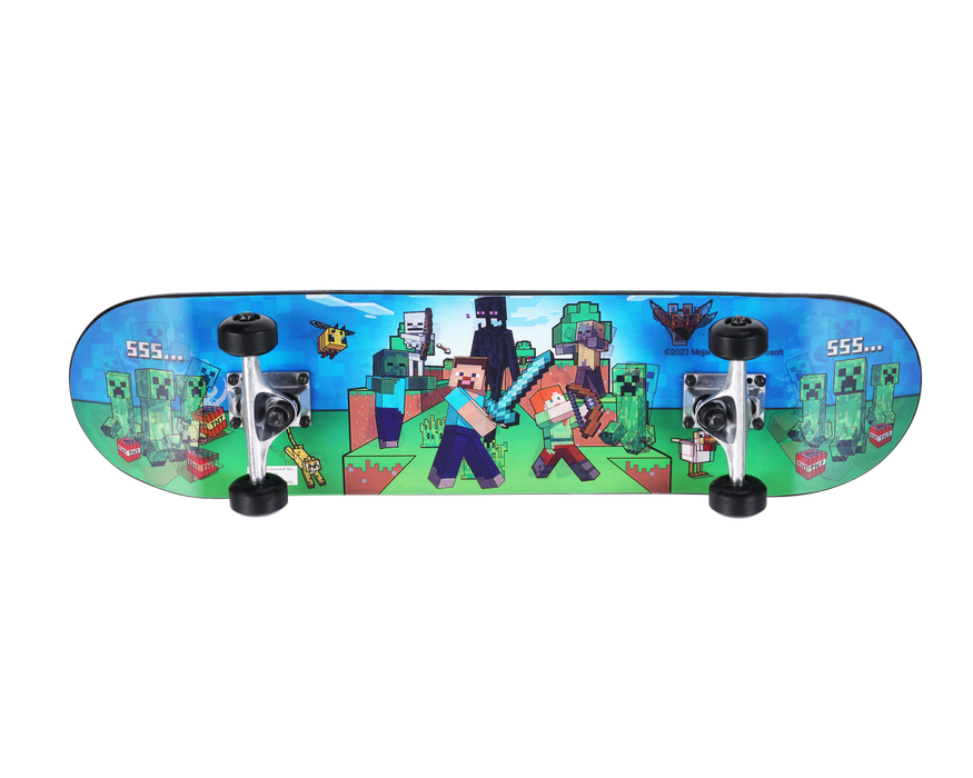 MINECRAFT Lenticular 31" Skateboard - Battle Scene
