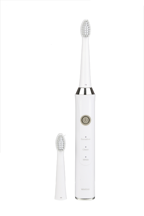 ELECTRIC RECHARGEABLE TOOTHBRUSH 2 HEADS