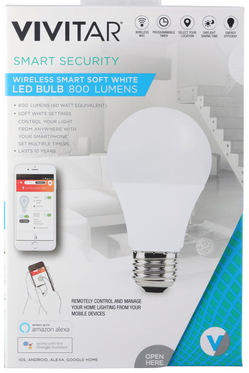 Vivitar Wireless Soft White LED Bulb