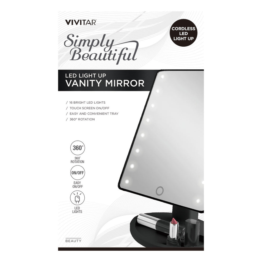 LED Lighted Vanity Mirror —
