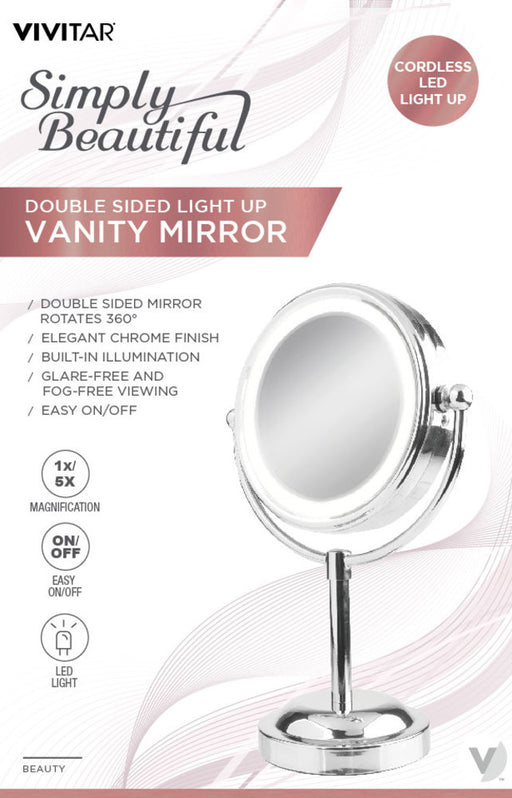 Double Sided Light Up Vanity Mirror
