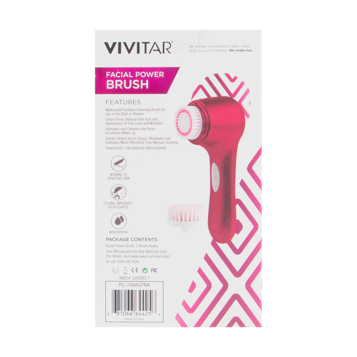 Facial Power Brush Vivitar.com Facial Power Brush Vivitar.com
