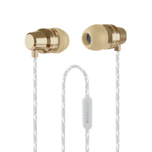 METALLIC WIRED EARBUDS